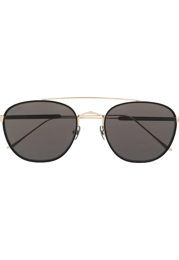 Cartier Eyewear C Cartier solglasögon - Guldfärgad