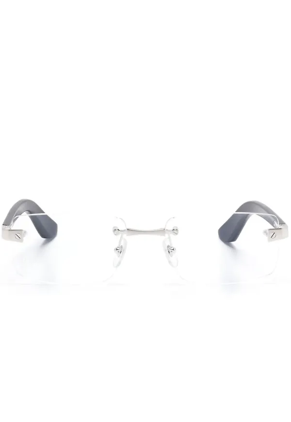 Cartier Eyewear Santos de Cartier glasögon - Svart
