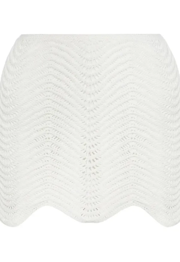Casablanca Short Skirts Vit, Dam