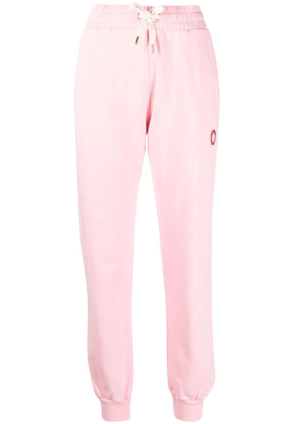 Casablanca trackpants med logotypmärke - Rosa