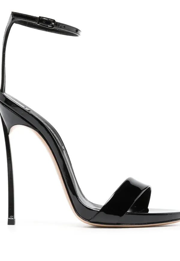 Casadei Blade sandaler 120 mm - Svart