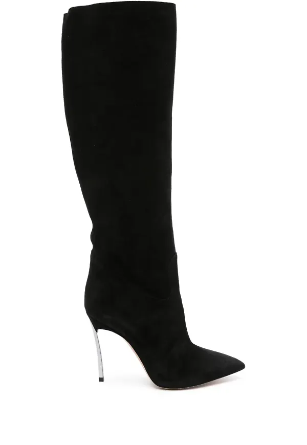 Casadei Blade stövletter 100 mm - Svart