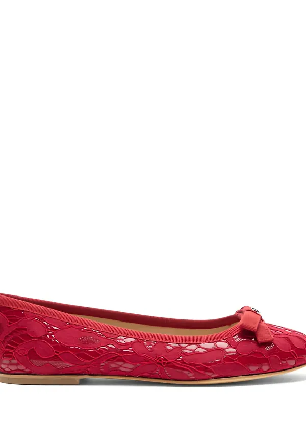 Casadei Liberty ballerinaskor - Röd