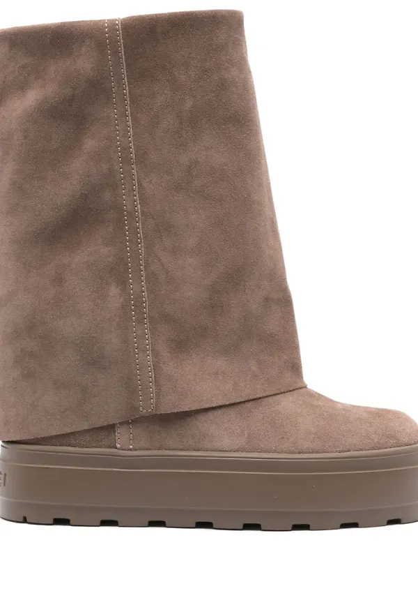 Casadei mockastövlar - Grå