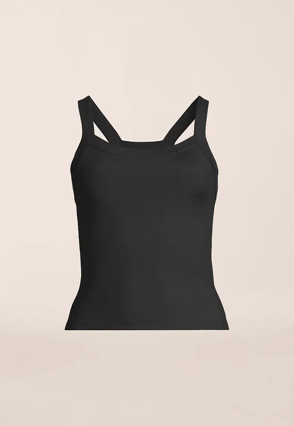 Casall Defined Rib Tank - Svart för Unisex, M