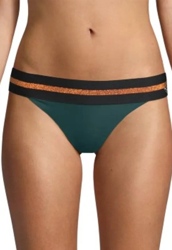 Casall Fearless Bikini Briefs Mörkgrön 38 Dam