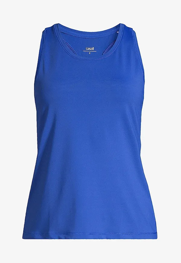 Casall - Linne Essential Racerback Tank - Blå