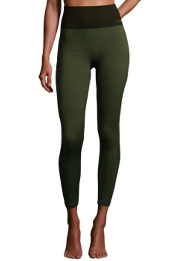 Casall Seamless Recycled Tights Mörkgrön Small Dam