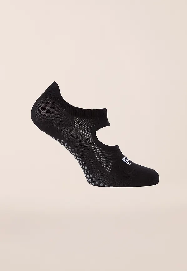 Casall Sheer Non-Slip Strumpa, Svart, 36-38