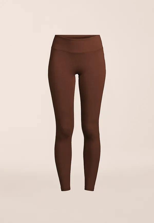 Casall Sublime Low Waist Tights - Mörkbrun, Unisex, M