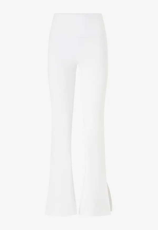 Casall - Träningstights Grace Flare Slit Pant - Vit