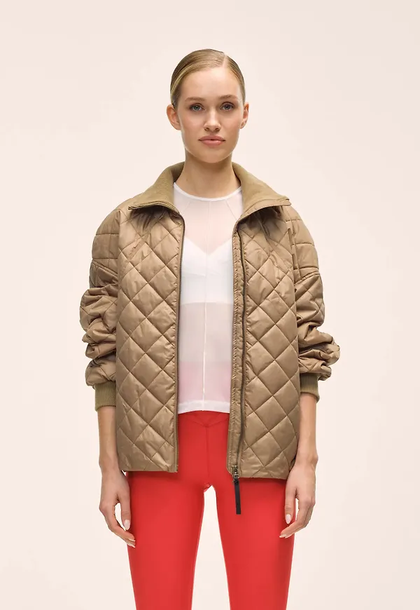 Casall Unisex Vadderad Jacka, Ljus Khaki, M