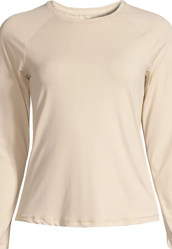 Casall Women's Essential Long Sleeve Ecru