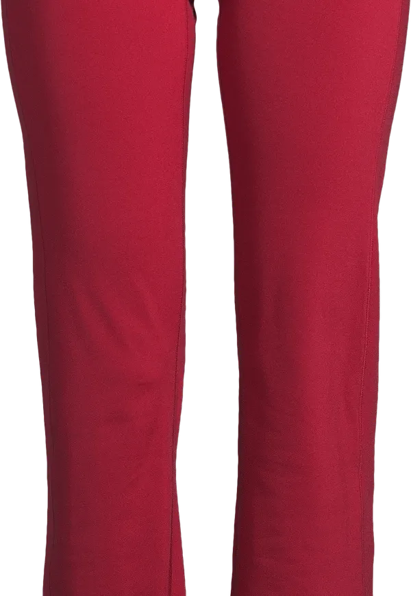 Casall Women's Soft Touch Flared Pants Maroon Red