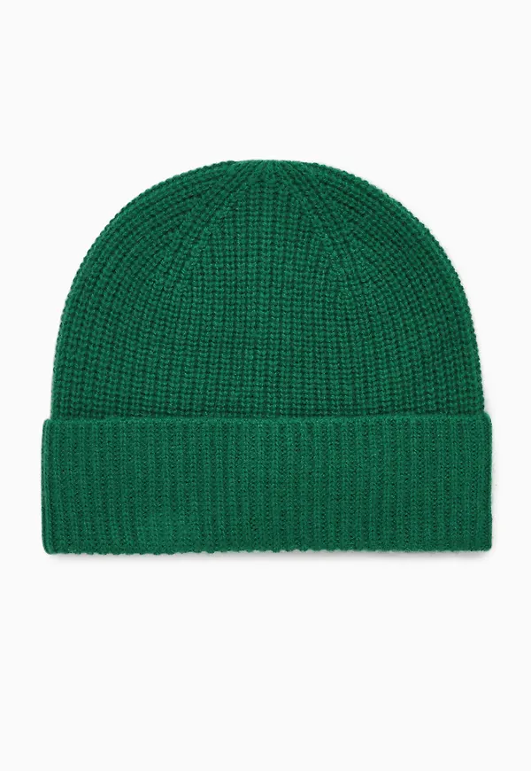 CASHMERE-BLEND BEANIE