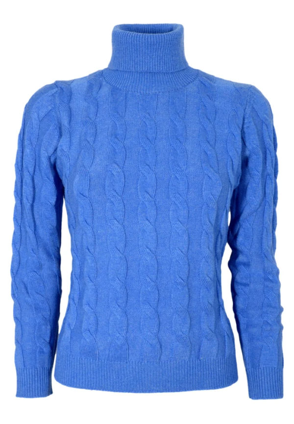Cashmere Company Sköldpaddor Blå, Dam
