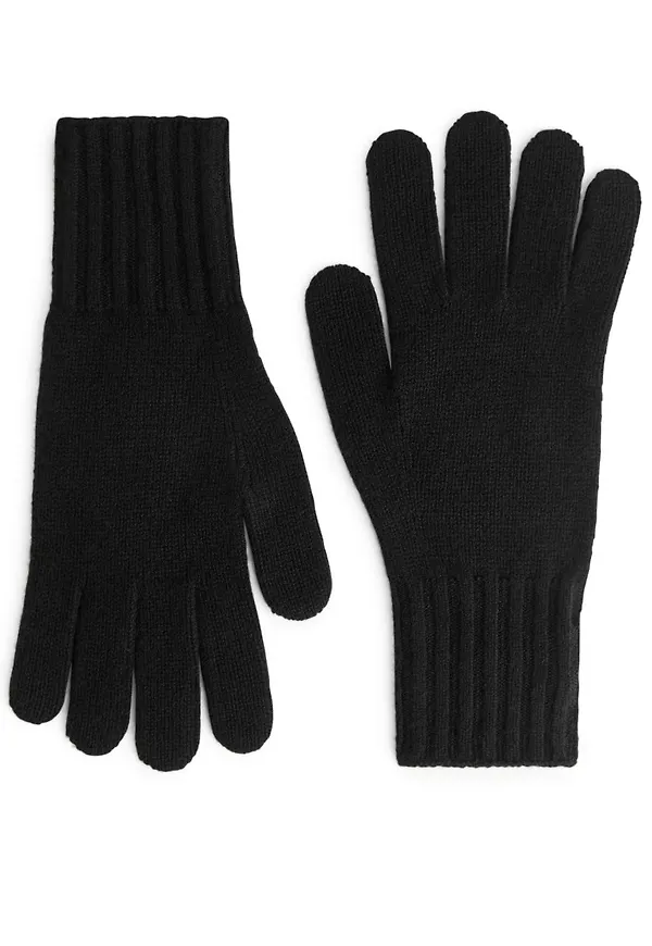 Cashmere Gloves - Black