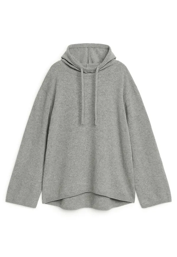 Cashmere Hoodie - Grey