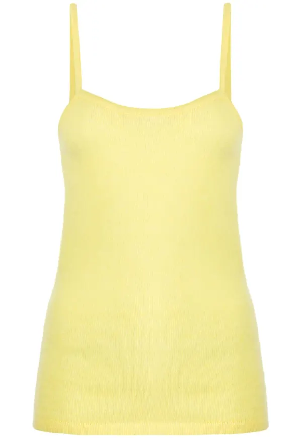 Cashmere In Love Amaya finstickat linne - Gul
