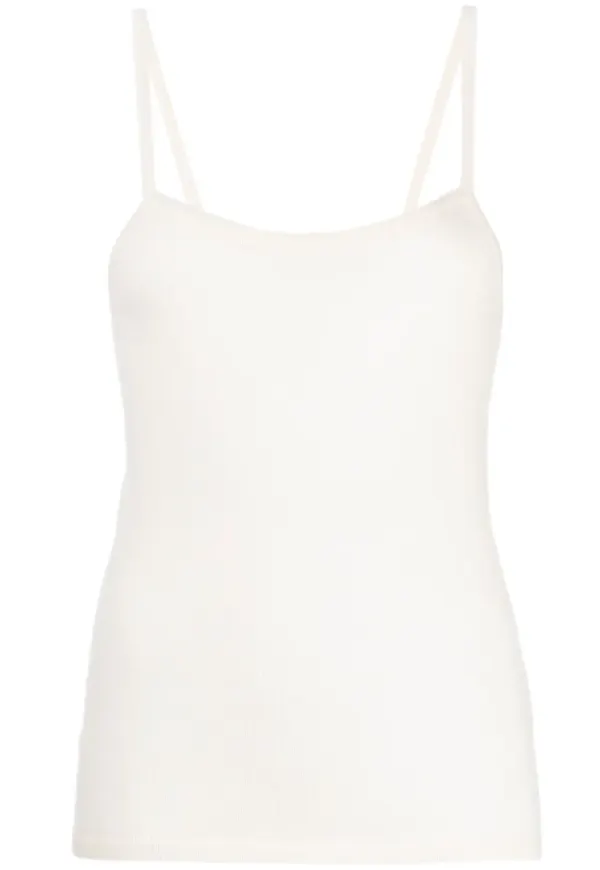 Cashmere In Love Amaya finstickat linne - Vit