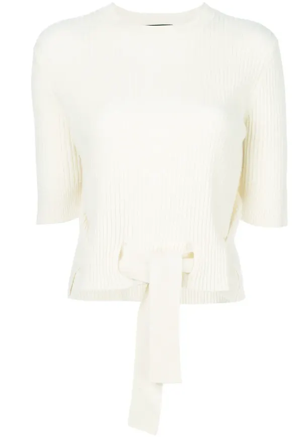 Cashmere In Love cashmere Dee crop sweater - Neutral