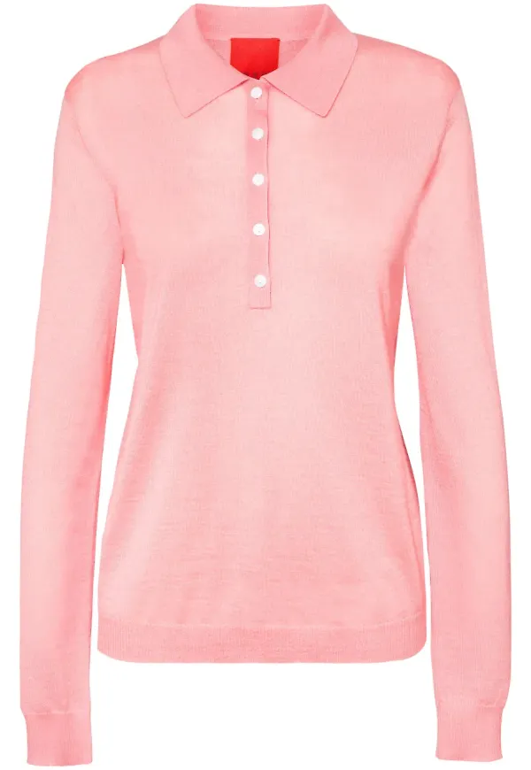 Cashmere In Love Ellis pikétröja - Rosa