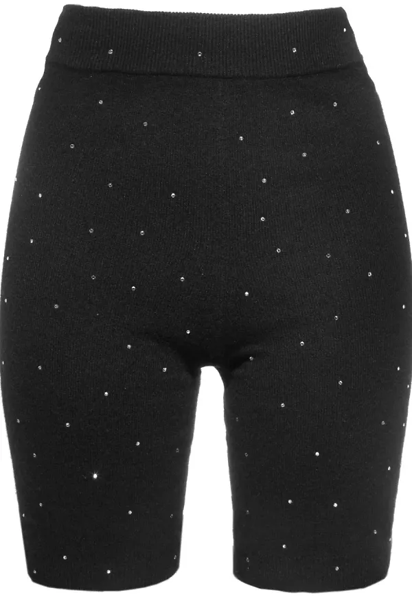 Cashmere In Love Milan bikershorts - Svart