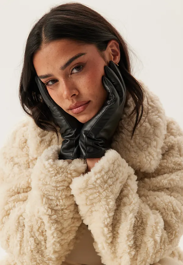 Cashmere Lined Leather Gloves