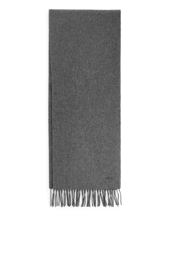 Cashmere Scarf - Grey