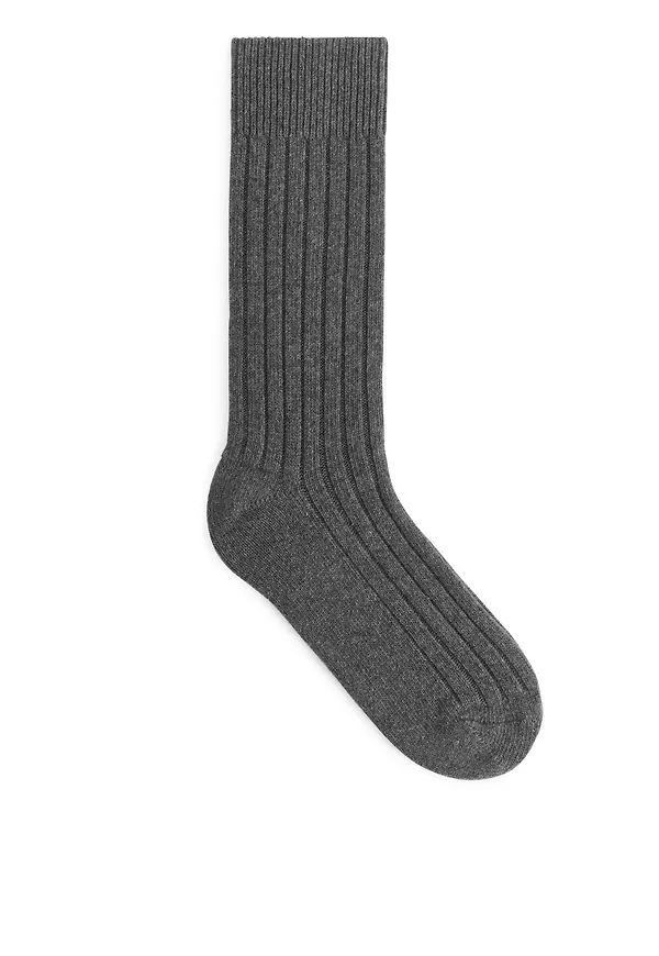 Cashmere Socks - Grey