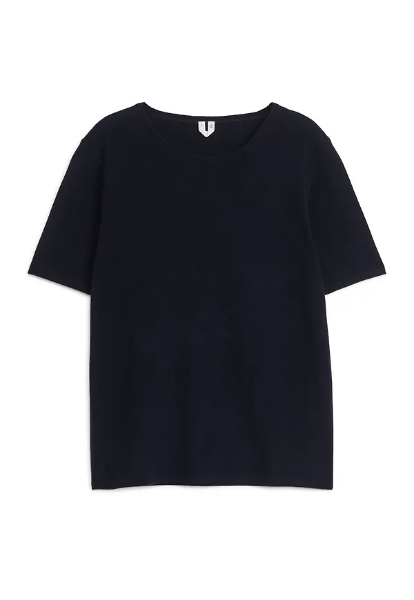 Cashmere T-Shirt - Blue