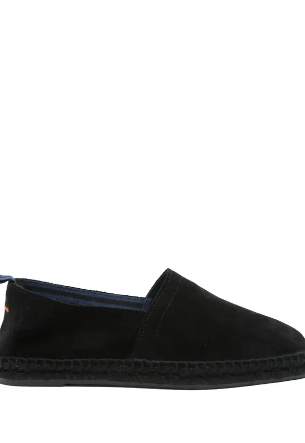 Castañer espadriller i mocka - Svart