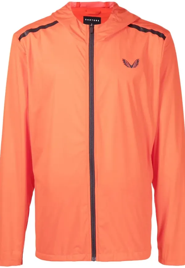 Castore jacka med huva - Orange