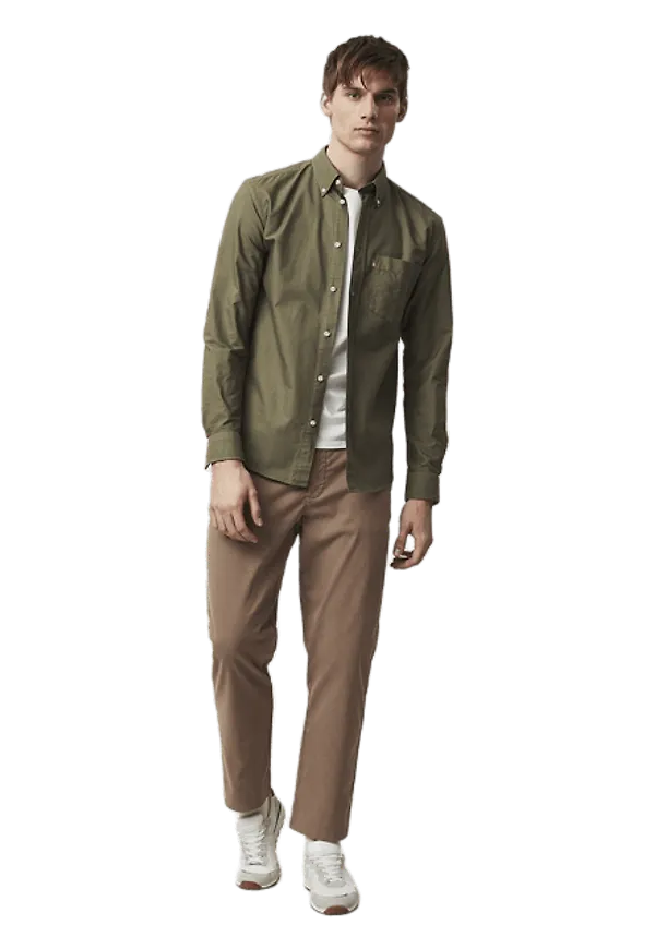 Casual Oxford B.D Shirt