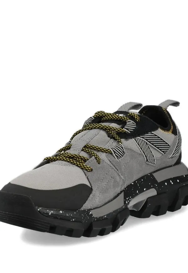 caterpillar sneakers med panel - Grå