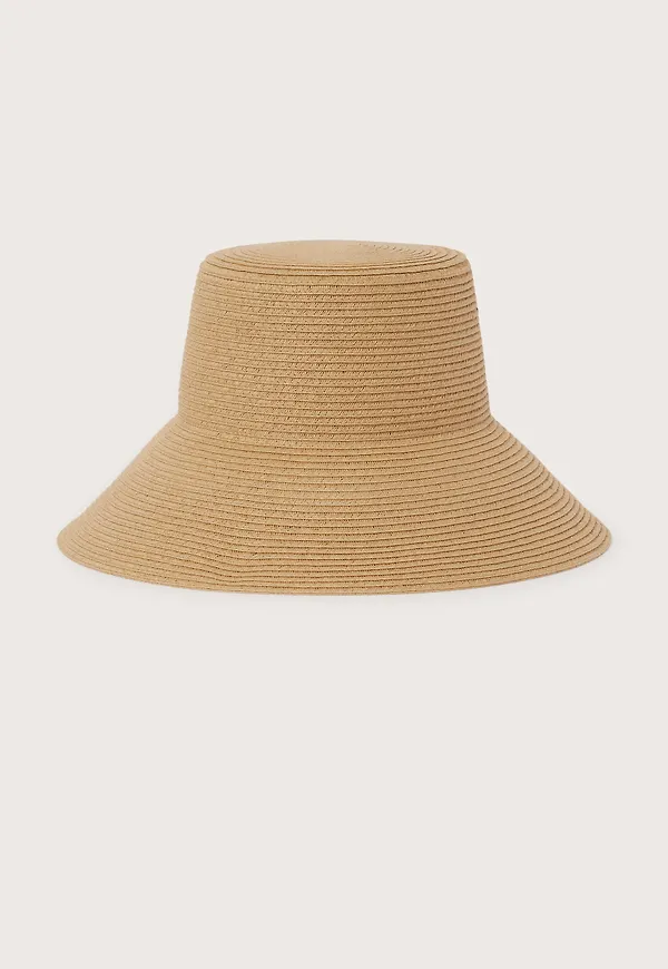 Cayla straw bucket hat