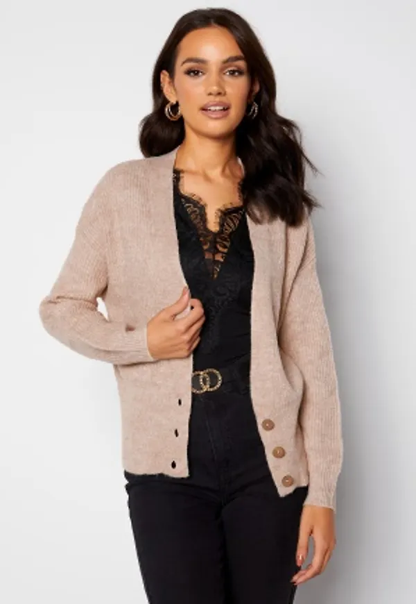 Happy Holly Louisa Cardigan Offwhite / Melange 32/34