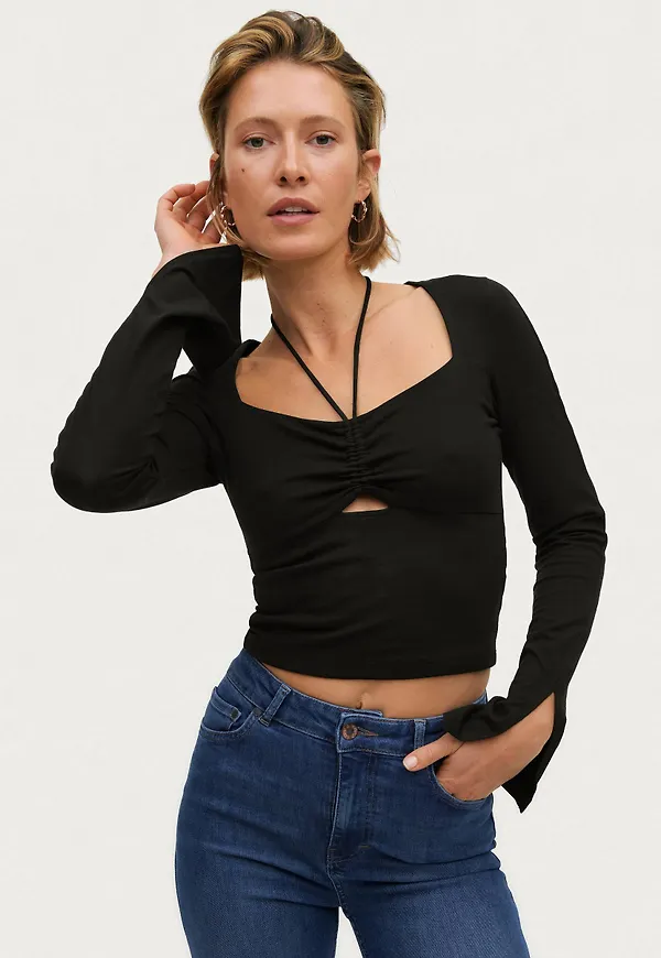 Gina Tricot - Topp Kajsa Top - Svart