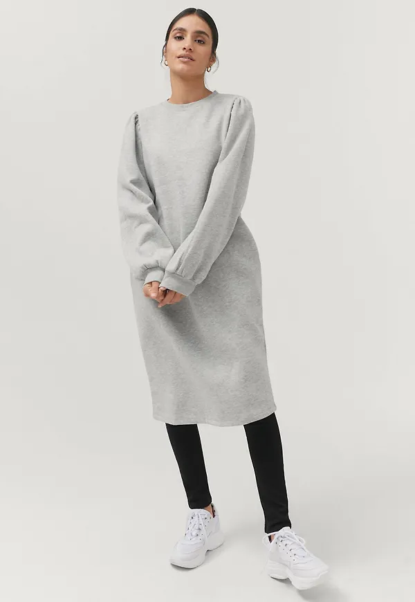 Saint Tropez - Sweatklänning DitaSZ Dress - Grå