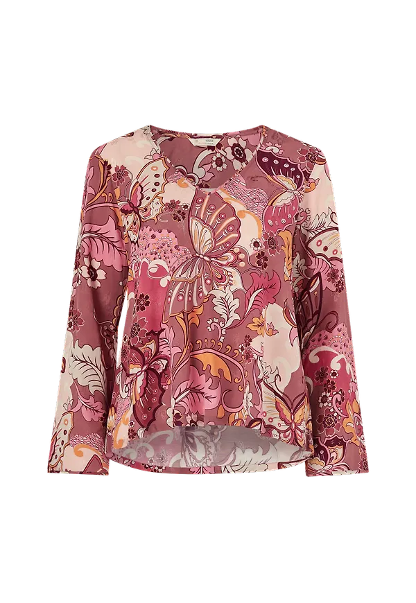 Odd Molly - Blus Puzzle Me Together Blouse - Röd
