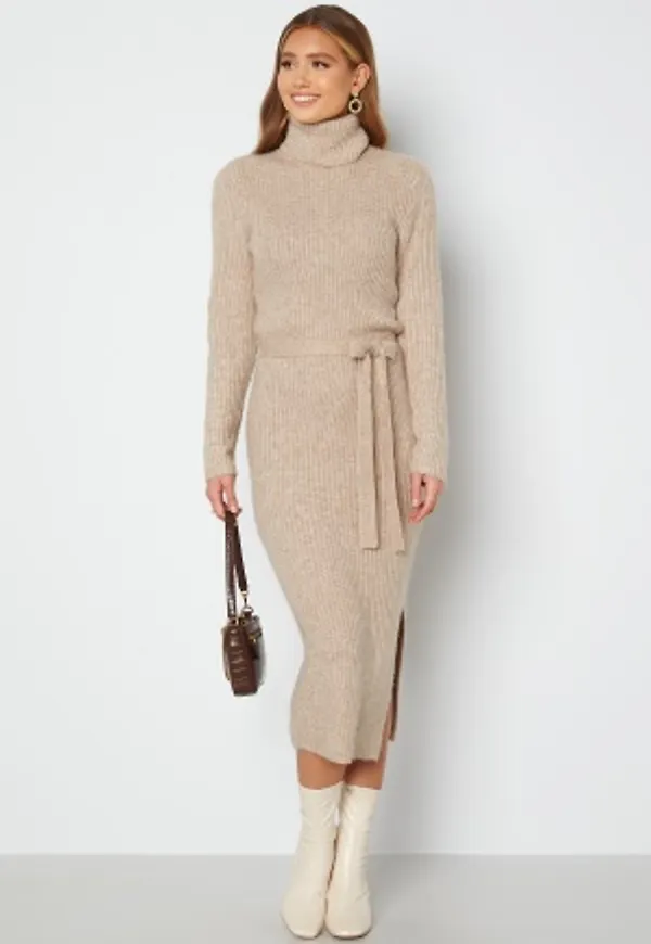 Sirie Knitted Dress Beige