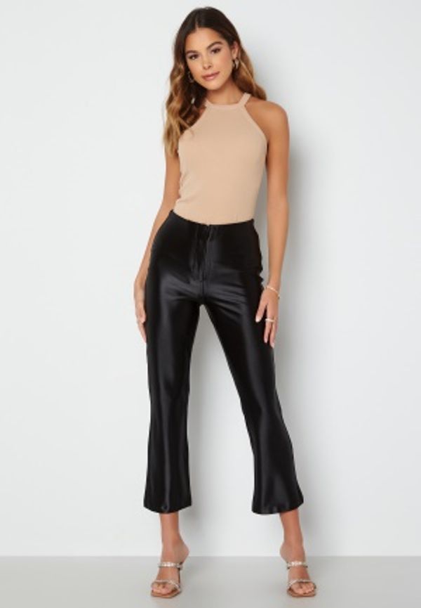 VERO MODA Sandy HR Kick Flare Shiny Pant Black XL/30