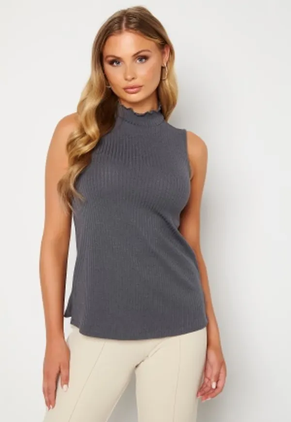Happy Holly Ruby sleeveless tunic Dark grey melange 44/46