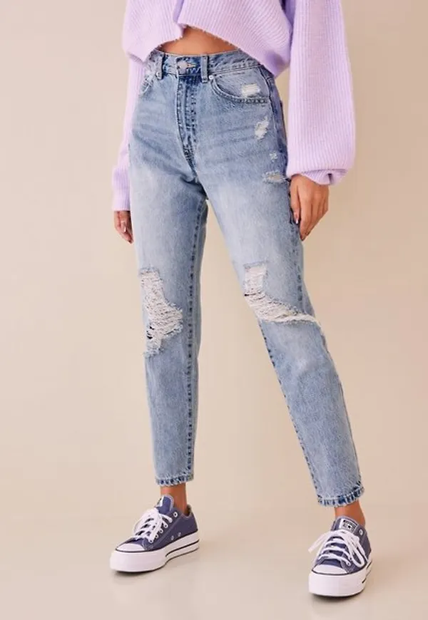 Dr Denim Nora Mom Jeans Light