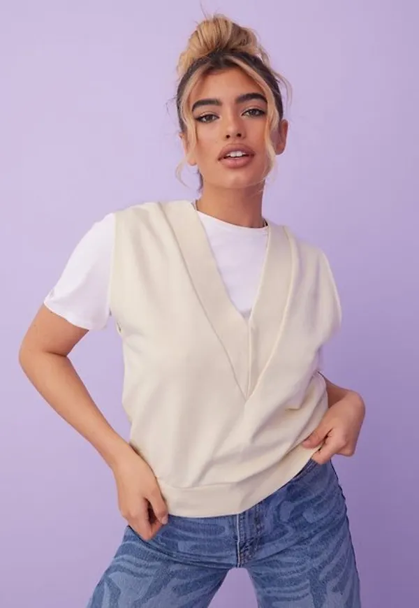 Gina Tricot Love vest Sweatshirts