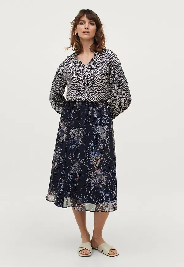 Saint Tropez - Kjol FlorenceSZ Skirt - Blå