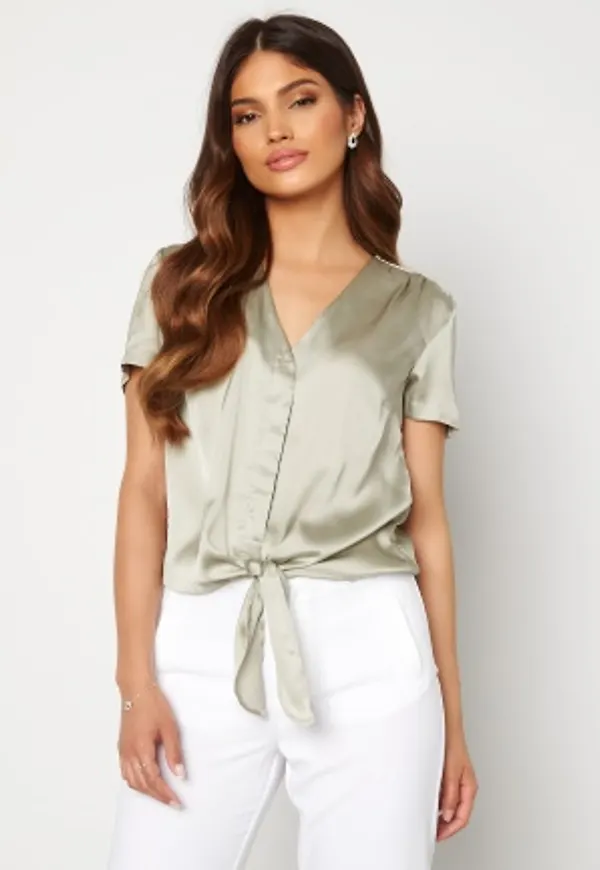 BUBBLEROOM Zammie short sleeve shirt  Dusty green 42