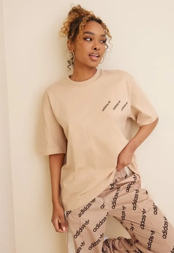 Adidas Originals Tee T-shirts Beige