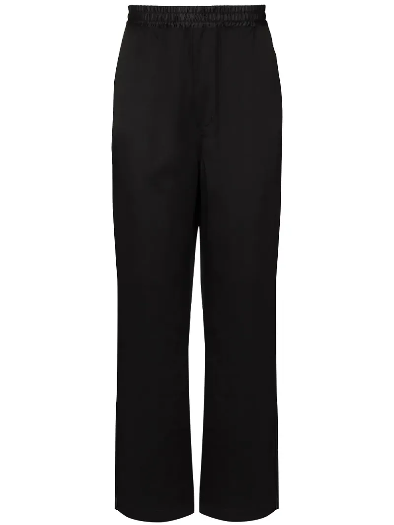 CDLP Home Suit pyjamasbyxor med rak passform - Svart