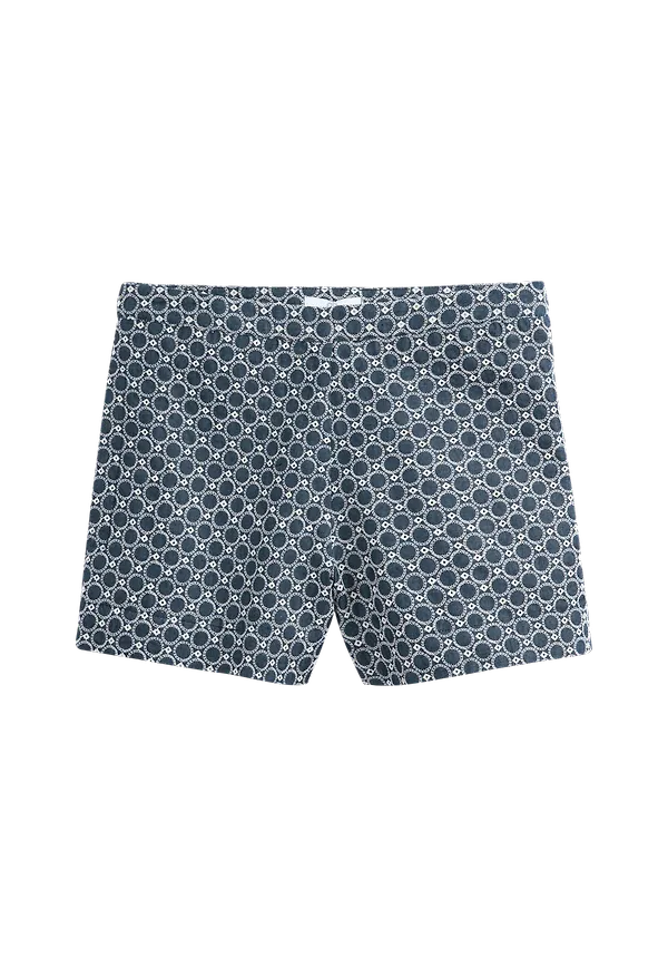 La Redoute - Jacquardmönstrade shorts - Blå
